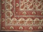 Hs1044t-gre Homestead Block Print Indian Tapestry Cotton Spread Twin 736846823496