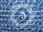 Hs1180q-teal Homestead Celestial Batik Tapestry Cotton Bedspread Teal 736846805362