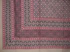 Hs1305-salm Homestead Moroccan Foulard Tapestry Cotton Bedspread Pink 736846805560