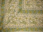 Hs1678t-gre Homestead Rajasthan Block Print Paisley Tapestry Cotton Spread 736846807199