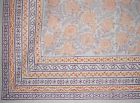 Hs1714t-ora Homestead Floral Block Print Tapestry Cotton Bedspread Twin 716417700791