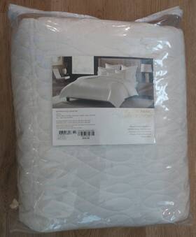 43224-11500 Hudson Park Collection Luxe Quilted King Coverlet Lucca