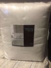 Hudson Park Collection Edienne King Quilted Coverlet Ivory Euro Shams