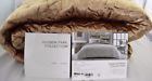Hudson Park Collection Pietra Full Queen Quilted Coverlet Champagne