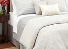 Hudson Park Gilded Scroll Quilted Coverlet King Granite New 380 766380576695