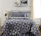 Huron Vhc Brands Denim Queen Quilts Set Shams Pinwheel Nautical Hand Stitched Quilted Patchwork 840528110160