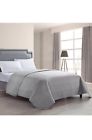 Hy-hhq01-gy-k Hollyhome Luxury Checkered Super Soft Solid Single Pinsonic Bed Quilt