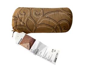 202.422.01 Ikea Queen Or King Beige Swirl Quilted 100% Cotton Bedspread 103 X 110 New Nwt