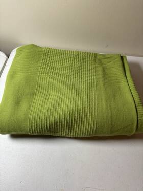 601.917.61 Ikea 405.826.28 Indira Bedspread Twin/full Bright Green Basket Weave