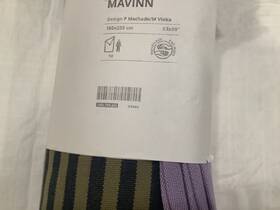 805.749.66 Ikea New Mavinn Bedspread Striped Multicolor 160x250 Cm 63x98 Inch