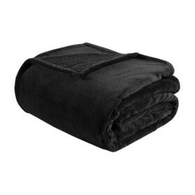 Id51-1088 Intelligent Design - Microlight Plush Luxury Oversized King Black