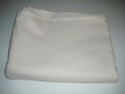 Italy Madein 100 " 116 Top Sheet Woven Jacquard Beige Cotton Frette White