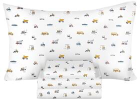 Ivellow 760689479312 Twin Sheets Set Kids 100% Natural Cotton Soft Breathable Durab
