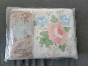 J. C. Penney 002524764789 Vintage Coventry Manor Jcpenny Victorian Rose Eyelet Lace Queen Bedding Duvet