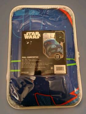 Jay Franco & Sons 032281241162 New Glow In The Dark Star Wars Full Size Comforter