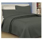 Jcpc528 Morden City Solid Quilt Set Gray Color Soft 815139025288