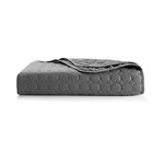Jks-qlt-king-in-gv Vcny Home Jackson Coverlet King Grey 735732100628