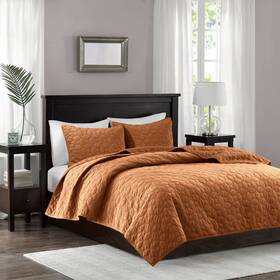 87548657 Jla Home Madison Park 3pc King/california King Mercer Faux Velvet Reversible Coverlet