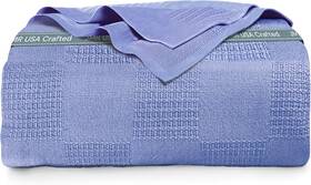 6690-template-parent Jmr Usa Inc. 100% Cotton Blanket - Lightweight Summer King 108x90 Sky Blue