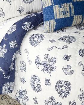 John Robshaw 810055770786 Naya Queen Size Quilt - New