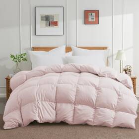9178 Joysoul Queen Size Down Comforter - All Season Ultra Soft Goose And Feathe
