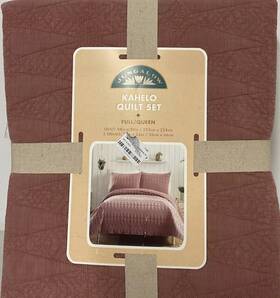 54670629 Jungalow By Justina Blakeney 3pc Kahelo Quilt And Sham Set - Full/queen Ws76 54670629 Jungalow By Justina Blakeney 3pc Kahelo Quilt And Sham Set - Full/queen Ws76