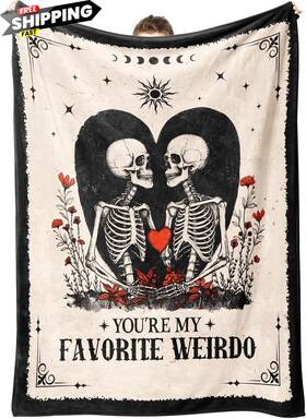 Gtg0579 Juratar Gifts For Him Her Anniversary Halloween Blanket Women Men 80x60 Beige