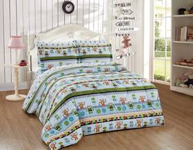 Kids Zone Home Linen 665752460108 Collection Full Size Comforter And Sheet Set Robot Android Fantasy Machi