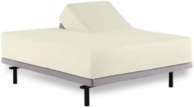 4pc-16 Krishna Shss 4 Piece Premium 34 Inch Top Split King Sheets Set For Sleep Number Adjust