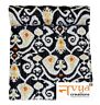 1033 Ktbs Handmade Kantha Quilt Indian Vintage Reversible Throw Queen Blanket