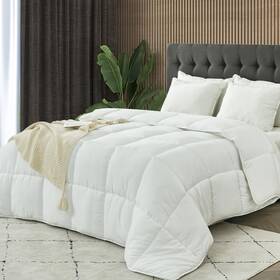 Ck065-q-2 Kusnug Bedding Comforter Duvet Insert-all Seasons Soft Breathable Down Alternative C