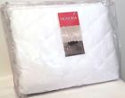 L0510302 Signoria Firenze Filicudi Queen Quilted Coverlet White Cotton Sateen Italy