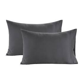 Ogn160ss-kpc-chr Lane Linen 100% Organic Cotton Pillow Cases King Size 20 Inch X36 - P