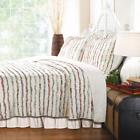 Lark1573-multicolor-king Silver Line Cotton Coverlet