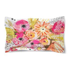 Laural Home 810054564638 Peachy Blossoms King Sham Pink