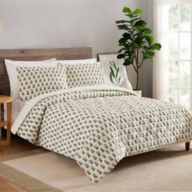 93652306 Laurel & Mayfair And 3pc Full/queen Quilt Bedding Set