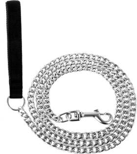 6610009t Lavish Chain Heavy Duty Metal Dog Leash 6ft Stainless Steel Cuban Link Labor Chew