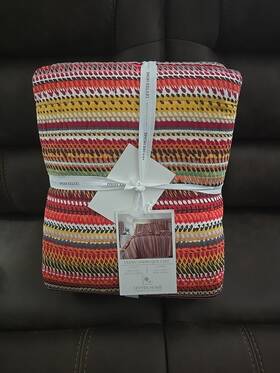 Levtex 190945105646 Uluru Stripe 3-pc. Quilt Set Full/queen