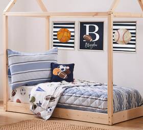 Lb120tod5 Levtex Baby Little Sport 5pc Toddler Set - Q Fs Fss Pc And Dp