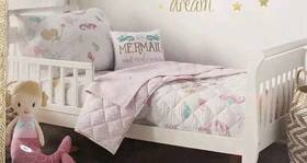 Lb375tod5 Levtex Baby Mermaid 5-piece Toddler Bedding Set -