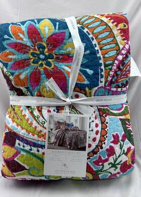 Levtex Home 190945049391 Rhapsody Full / Queen Quilt And Shams Set Multi Levtex Home 190945049391 Rhapsody Full / Queen Quilt And Shams Set Multi