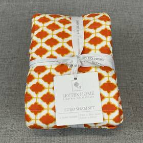 Levtex Home 190945109125 Isadora 2-pack Euro Sham Set 26 X Pillow Cases Cover Bedroom Deco