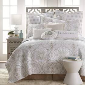 Levtex Home 313057631609 Villa Lugano Cosima Quilt Set - Full/queen 88x92 Two Stand