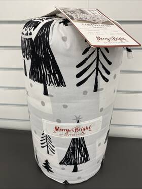 H19160kcs Levtex Home Twin/twinxl Comforter Set By Merry And Bright New