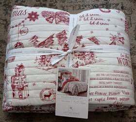 L13750fqs Levtex Home Yuletide Quilt Set Full/queen In Red White
