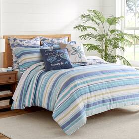 L14980cks Levtex Home Laida Beach King Comforter Set -