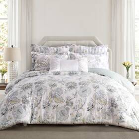 L19884cts Levtex Home Ophelia Spa Twin Comforter Set -