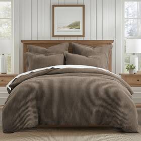 L20648dts Levtex Home Mills Waffle Latte Twin Duvet Set -