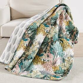 L21470qt Levtex Home Ashika Quilted Throw -