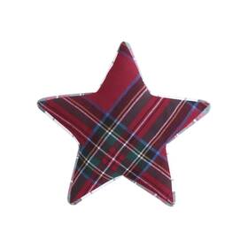 L22630p-j Levtex Home Spencer Plaid Star Pillow